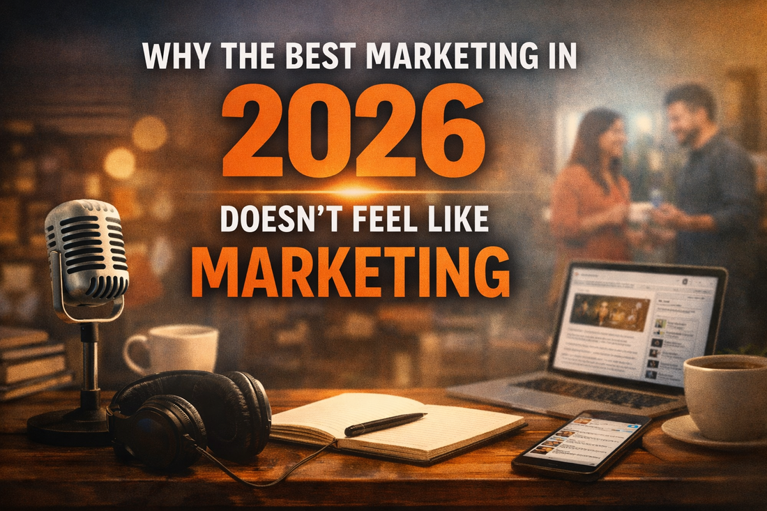Why the Best Marketing in 2026 Doesn’t Feel Like Marketing